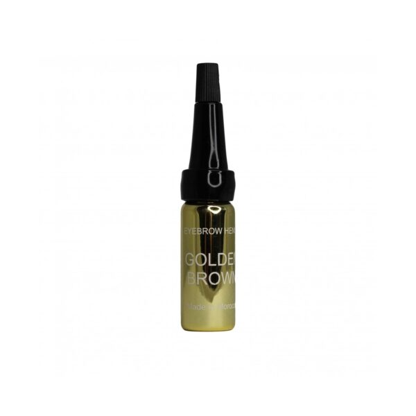 EkkoBeauty kulmuhenna Golden Brown, 7 ml