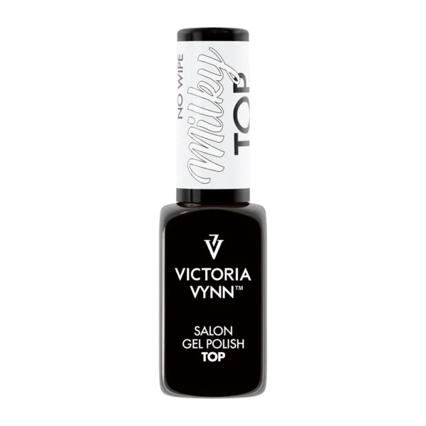 Victoria Vynn Gel Polish Top No Wipe Milky, 8 ml